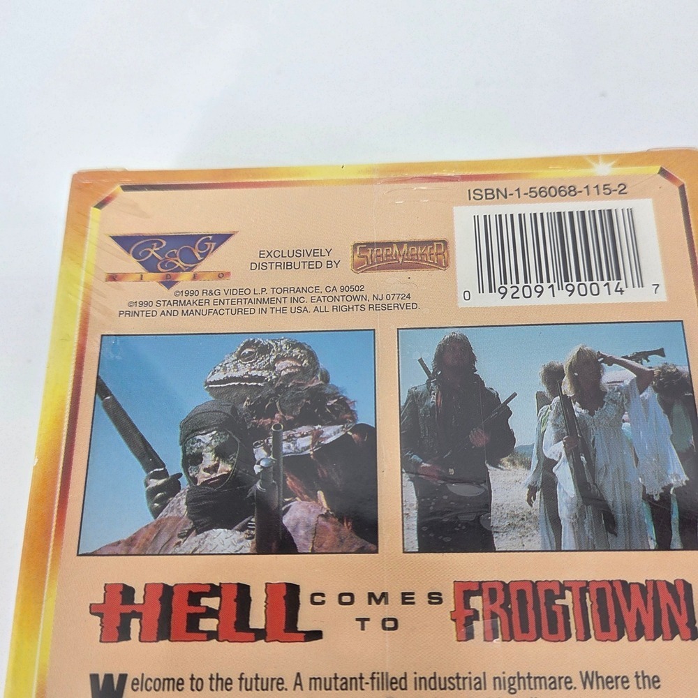 Hell Comes to Frogtown VHS 1990 Roddy Piper Starmaker Mutant Scifi Horror Sealed - Picture 9 of 10